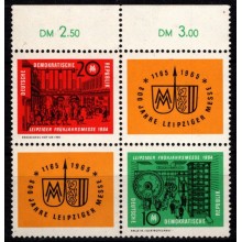 Tilbud, DDR, fireblok. Postfrisk.